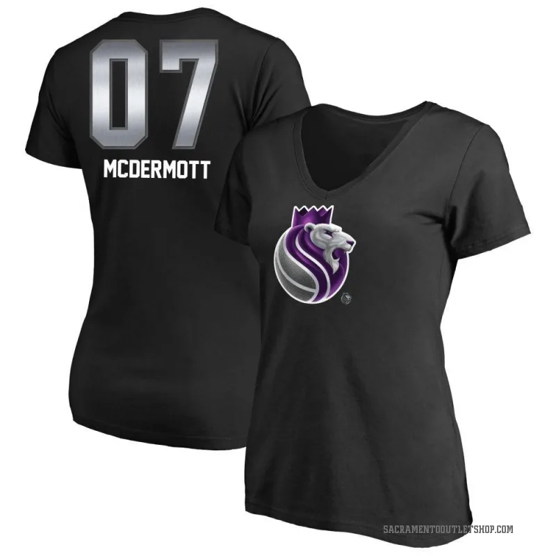 Doug McDermott Women's Black Sacramento Kings Midnight Mascot T-Shirt