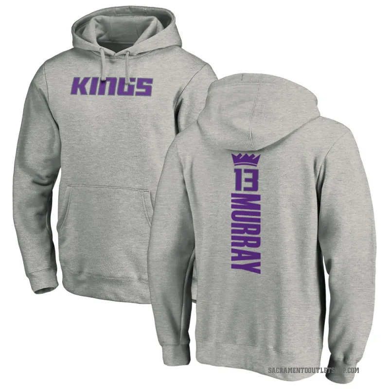Keegan Murray Men's Sacramento Kings Branded Ash Backer Pullover Hoodie