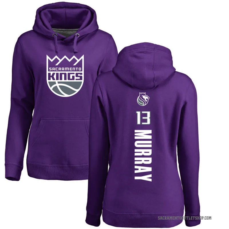 Keegan Murray Women's Purple Sacramento Kings Branded Backer Pullover Hoodie