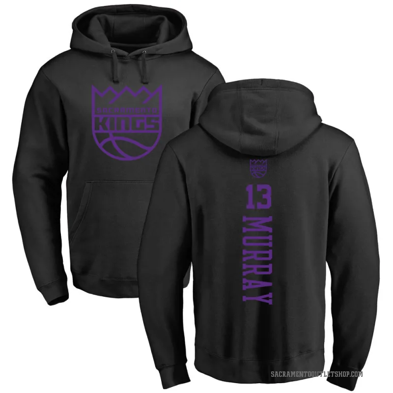 Keegan Murray Youth Black Sacramento Kings Branded One Color Backer Pullover Hoodie
