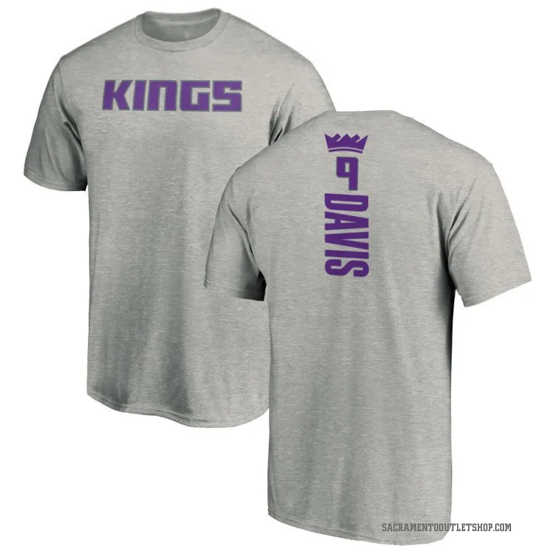 Terence Davis Men's Sacramento Kings Ash Backer T-Shirt